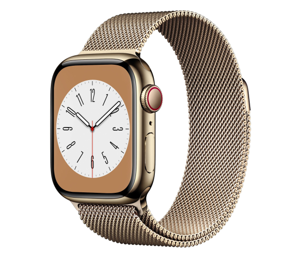 Apple Watch 8 41/Gold Milanese Loop LTE - 1070985 - zdjęcie
